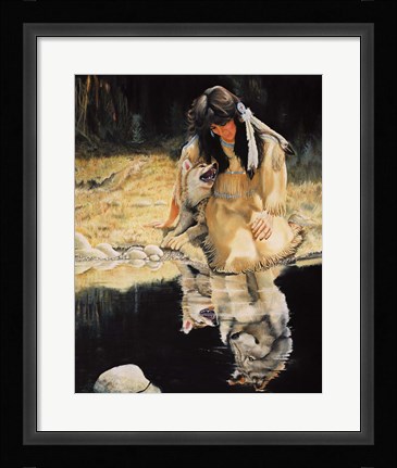 Framed Reflections Print