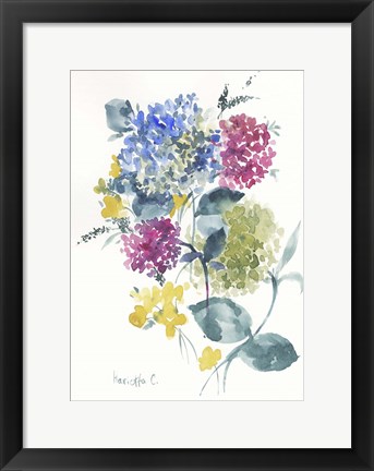 Framed Flower Series 6 Print