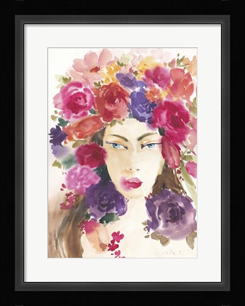 Framed Flower Series 27 Print