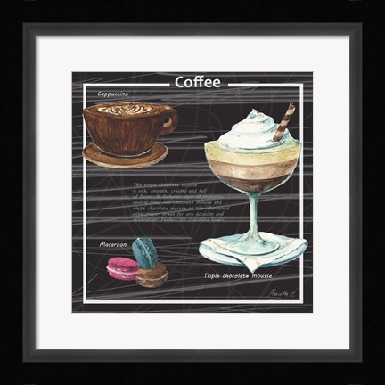 Framed Coffee Print