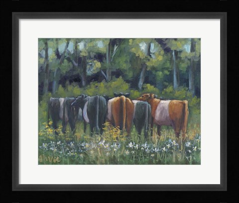 Framed Huddle Spring Print