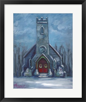 Framed Trinity Church Print