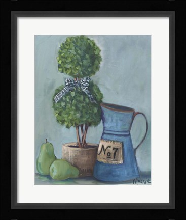 Framed Number 7 Print