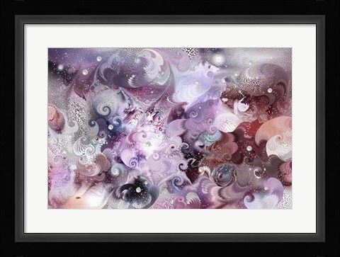 Framed Coral Reef Rococo Print