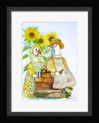 Framed Summer Holidays 2 Print