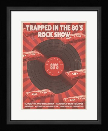 Framed Retro 80's Print