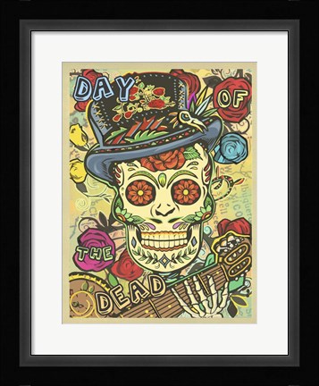 Framed Day of the Dead Print