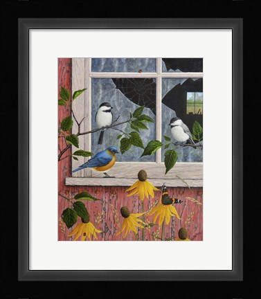 Framed Window Print