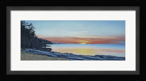 Framed Touch of Gold Print