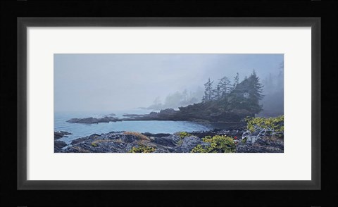 Framed Botany Bay Fog Print