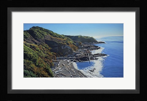 Framed Bright Water 2 Print