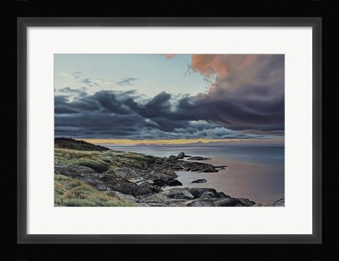 Framed Harling Point Dawn Print