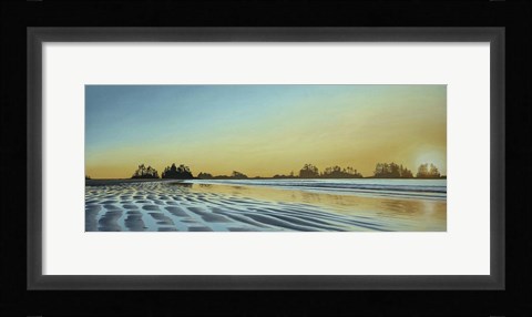 Framed Long Beach Evening 2 Print