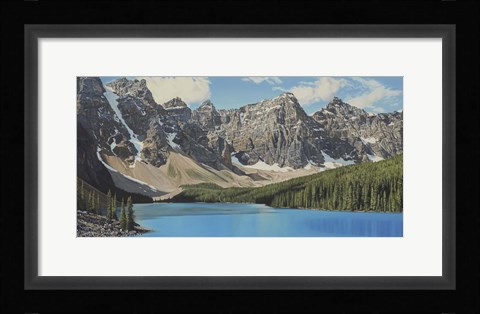 Framed Moraine Lake 2 Print