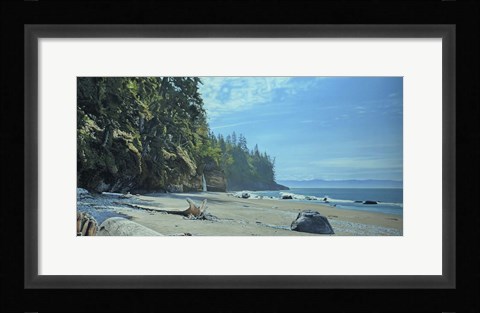 Framed Mystic Beach Spring Print