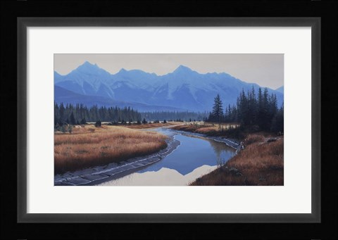 Framed Rocky Mountain Dawn Print