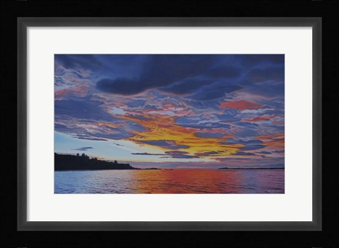 Framed Shoal Bay Print