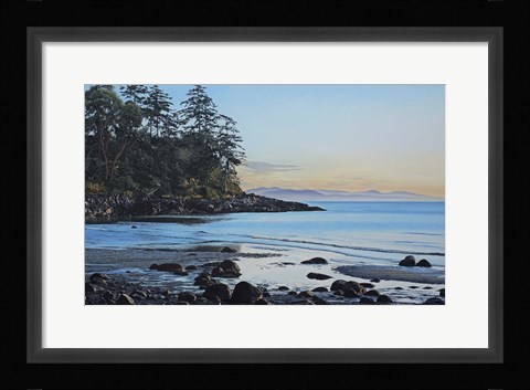 Framed Tranquil Cove 2 Print