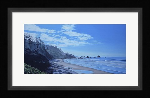 Framed West Coast Morning Print