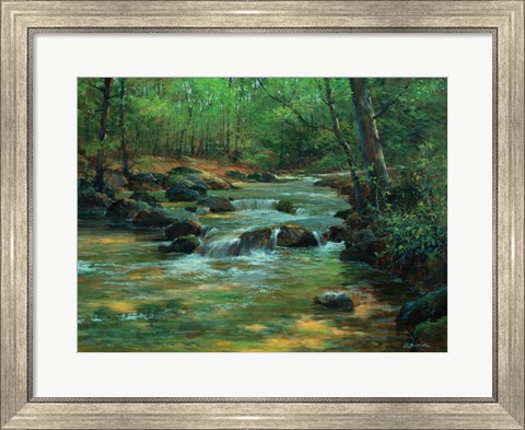 Framed Davidson River Print