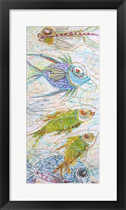 Framed Fish 5 Print
