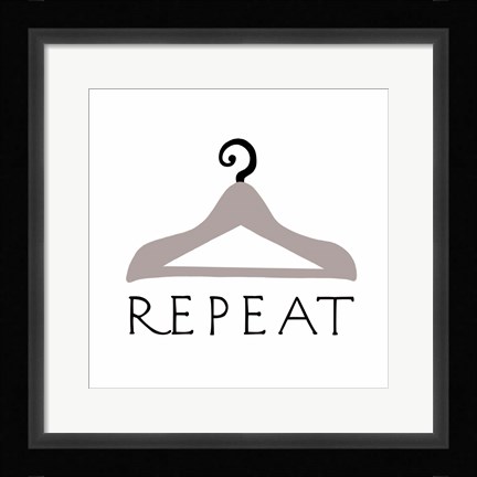 Framed Repeat Print