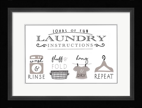 Framed Loads of Fun Print