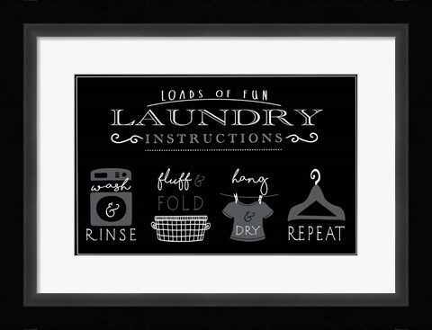 Framed Loads of Fun Print