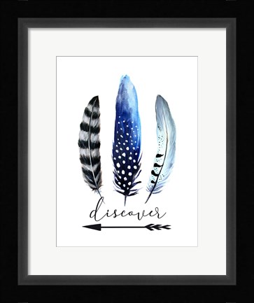 Framed Discover Print