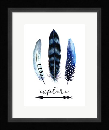 Framed Explore Print