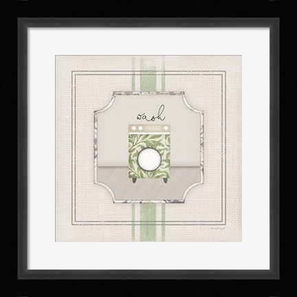 Framed Wash Print