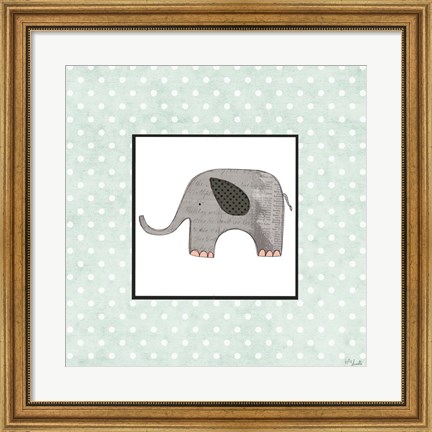 Framed Little Elephant Print