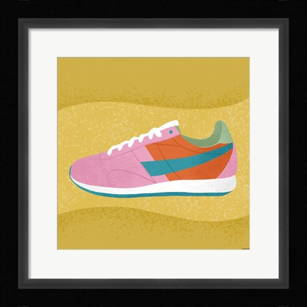 Framed Sneaker Print
