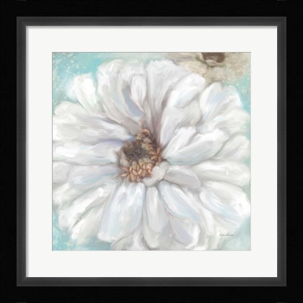 Framed Zinnia II Print