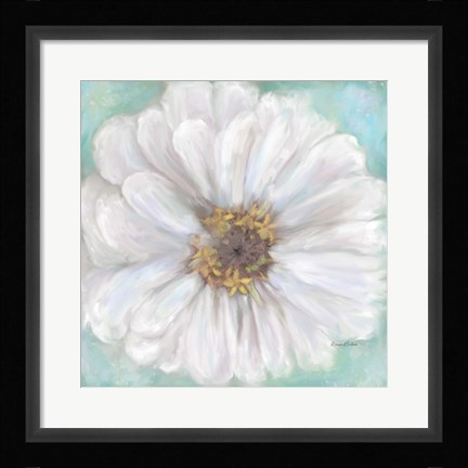 Framed Zinnia V Print
