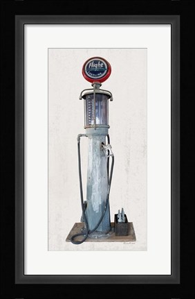 Framed Vintage Fuel No. 2 Print