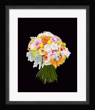 Framed Bouquet Print