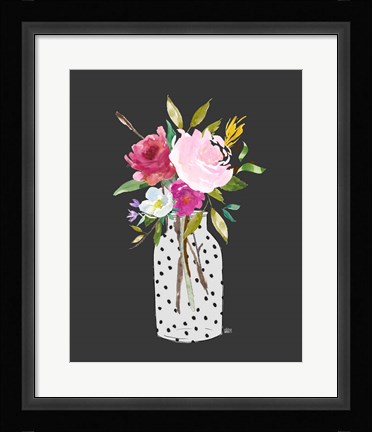 Framed Pink Still Life Print
