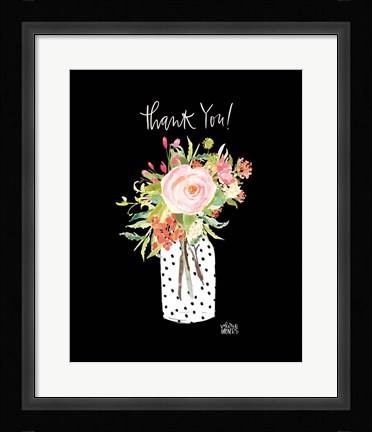 Framed Thank You Print