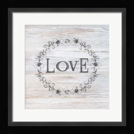 Framed Love Print