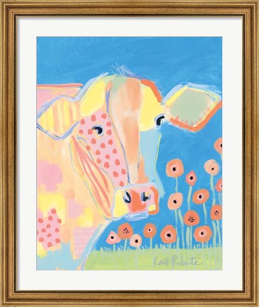 Framed Kirby in the Field Print
