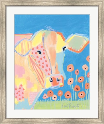 Framed Kirby in the Field Print