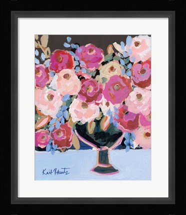 Framed Bloom Through the Dark Print