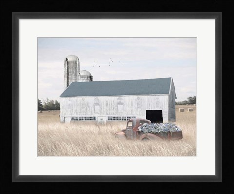 Framed Late Summer Breezes Print