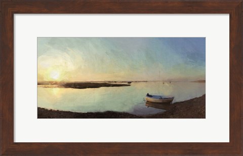 Framed Shingle Beach Print