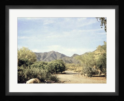 Framed Desert Path Print
