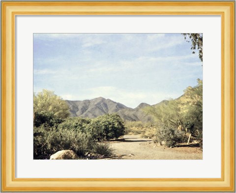 Framed Desert Path Print