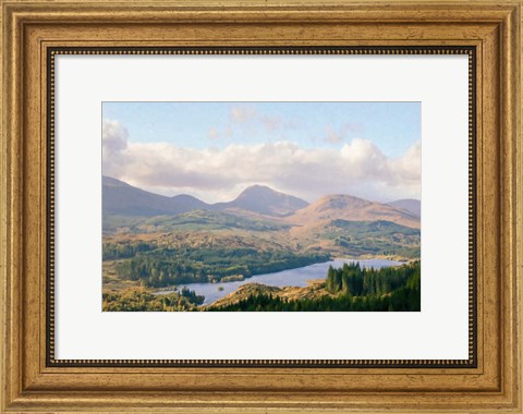 Framed Overlook of the Loche Print