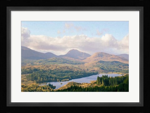 Framed Overlook of the Loche Print