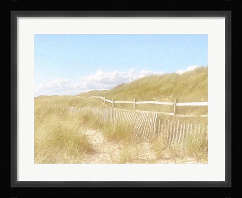 Framed Seagrass Dunes Print